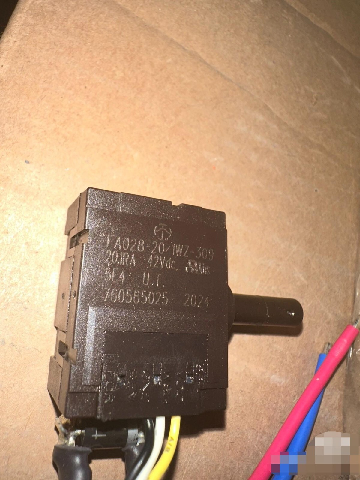 1pc NEW FA028-20/1WZ-309 20A 42VDC Trigger Switch #V5NK CH