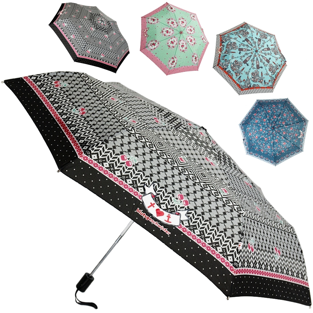 Knirps BLUTSGESCHWISTER umbrella ladies pocket umbrella city umbrella new