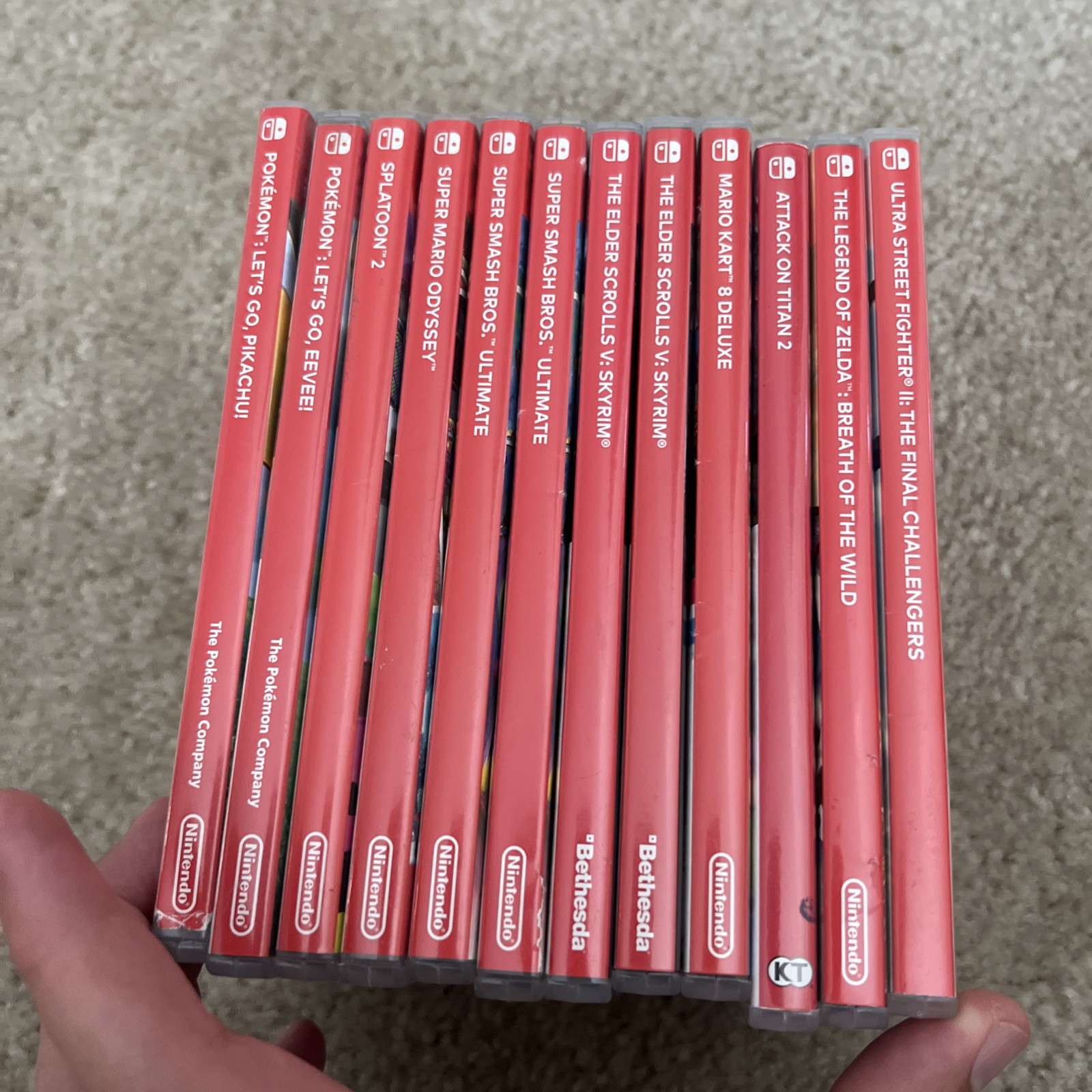 Nintendo Switch Authentic Replacement Cases CASE ONLY NO GAME