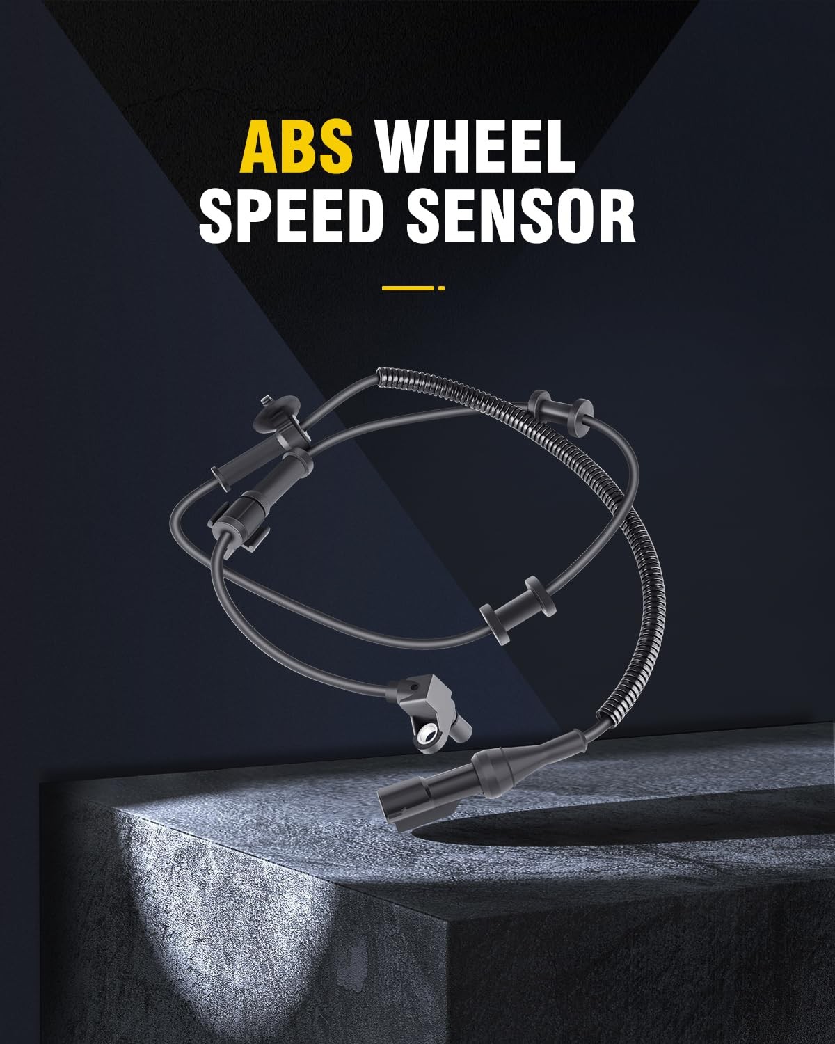 OCPTY ABS Wheel Speed Sensor, Front Left/Right, Compatible Left Right