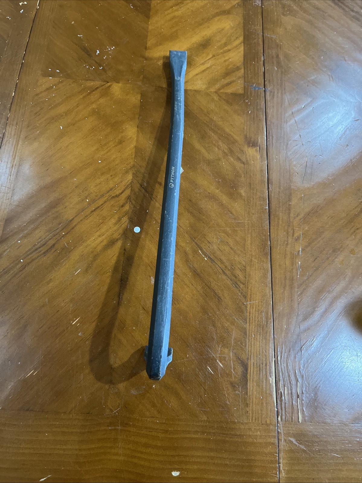 Python brand ripping bar, chisel end and a nail puller