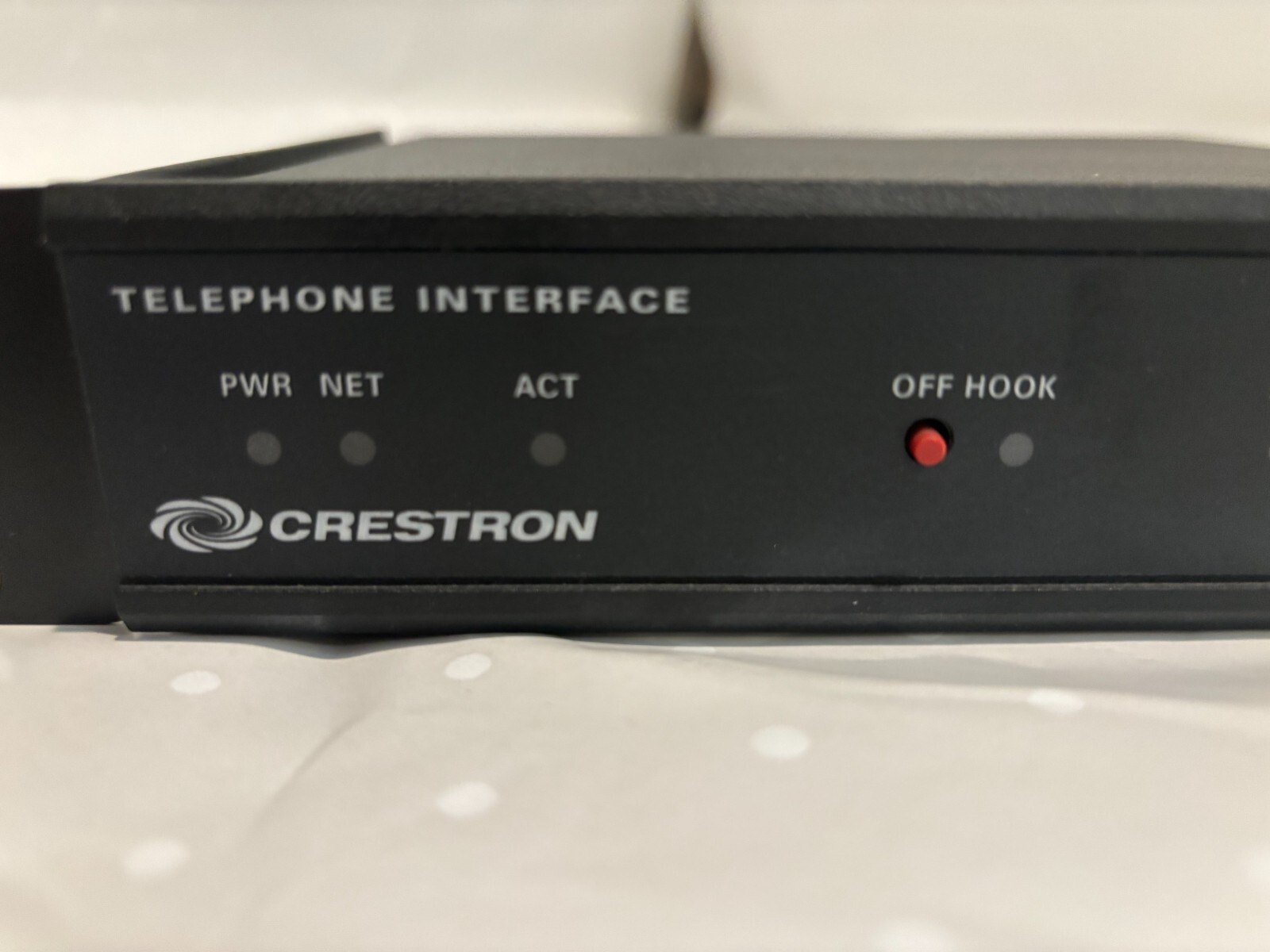 Crestron Telephone Interface and Audio Signal Generator Module; CEN-TIA