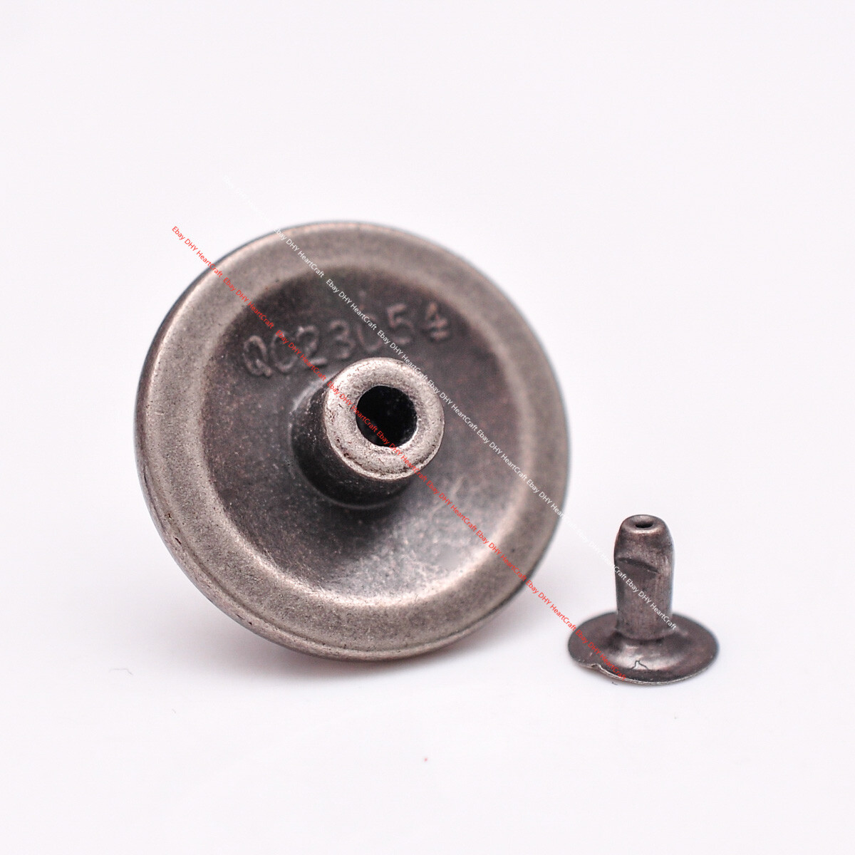 10x Western Vintage Round Star Fast Rivet Studs Tacks Belt Leathercraft Concho