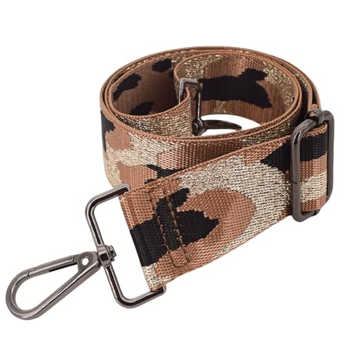 Replacement Purse Strap Shoulder Strap Golden Clouds-gun Metal Buckle…