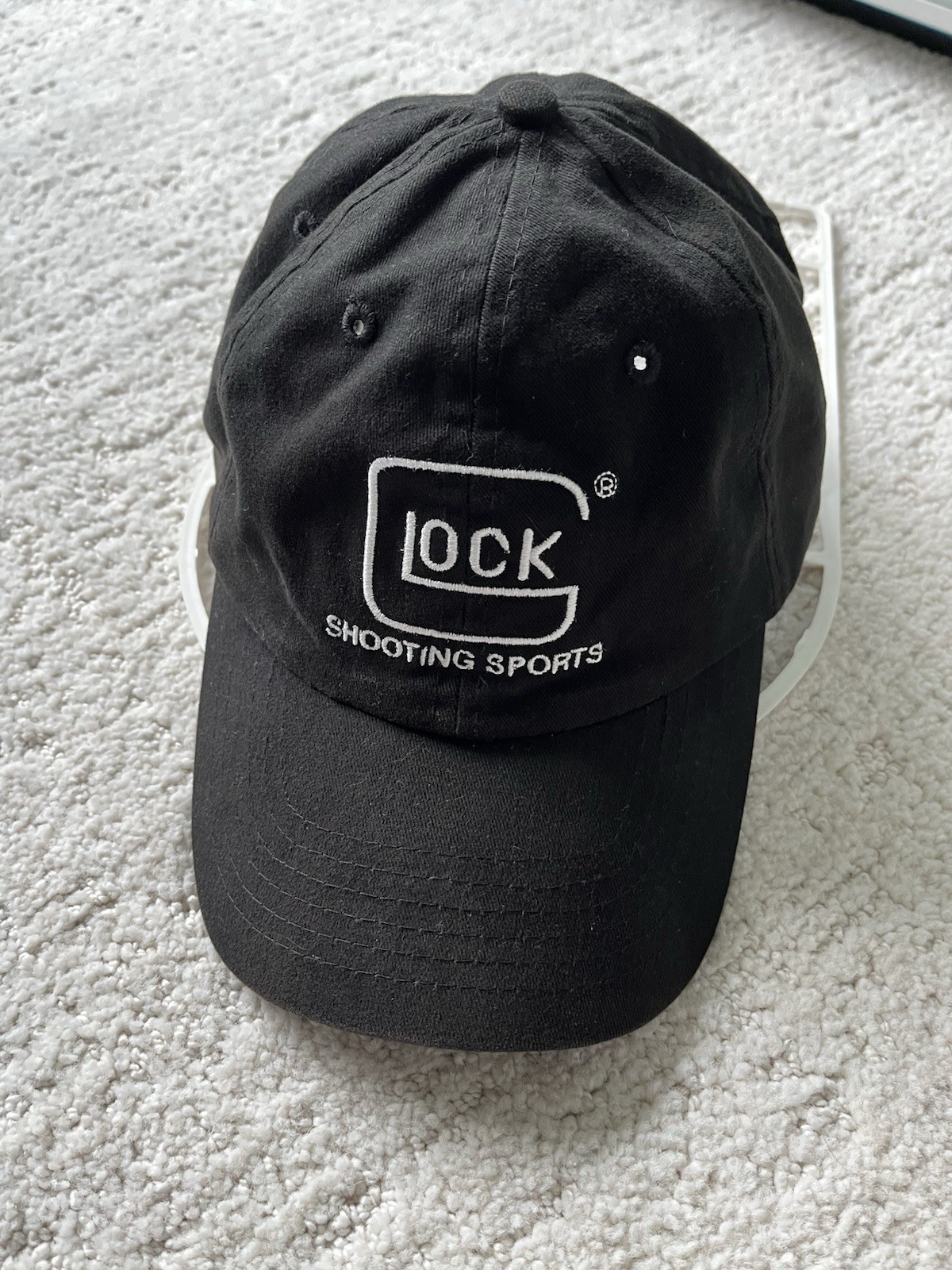 Glock Shooting Sports Black Hat Adjustable Team Glock 100% Cotton