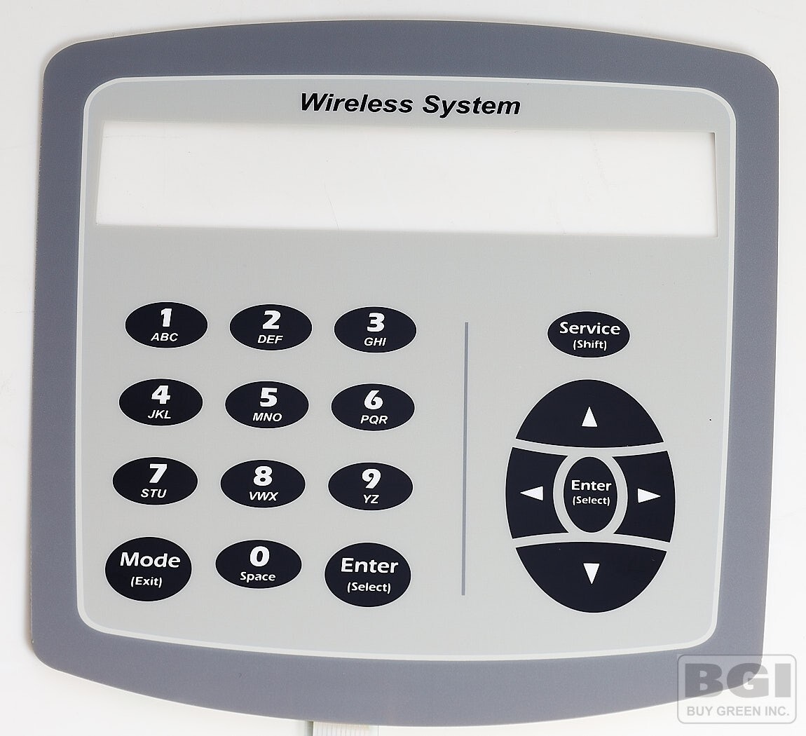 Numeric Keypad Keyboard For 3M XT-1 Wireless Drive Thru Intercom Base Station 1B