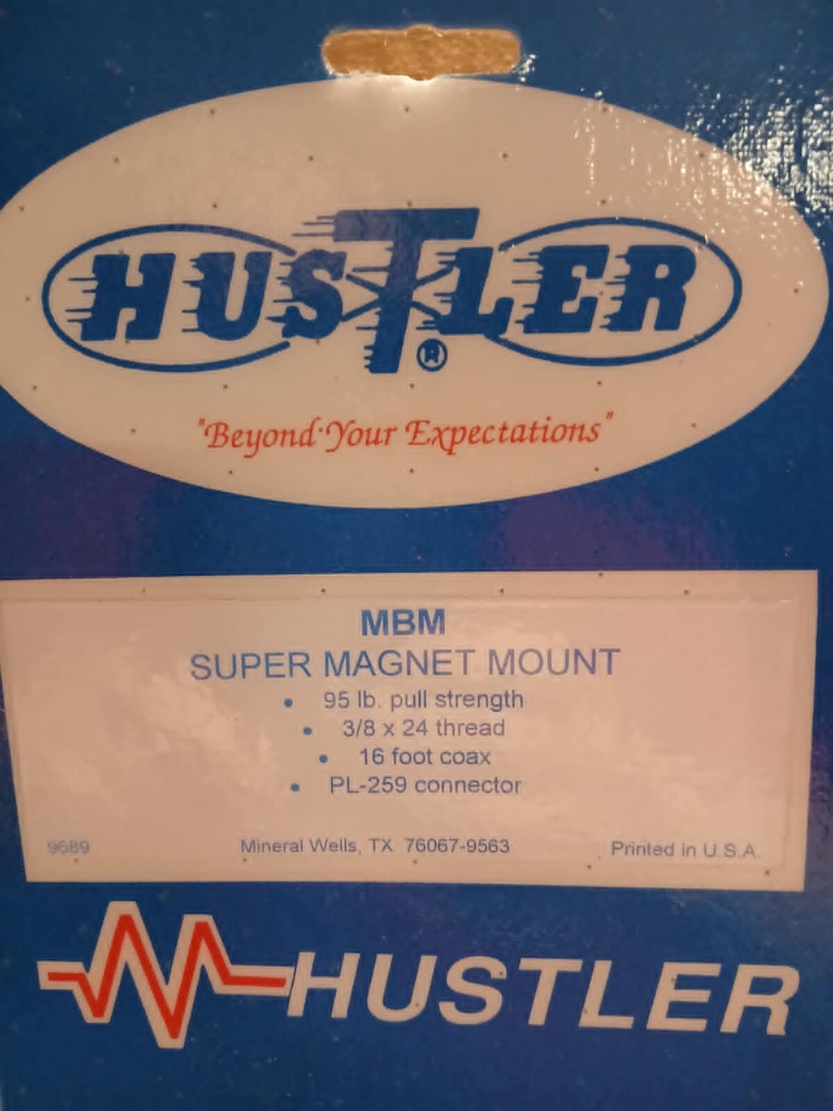 Hustler Super Magnetic Mounts MBM ~~NEW IN PACKAGE!!~~
