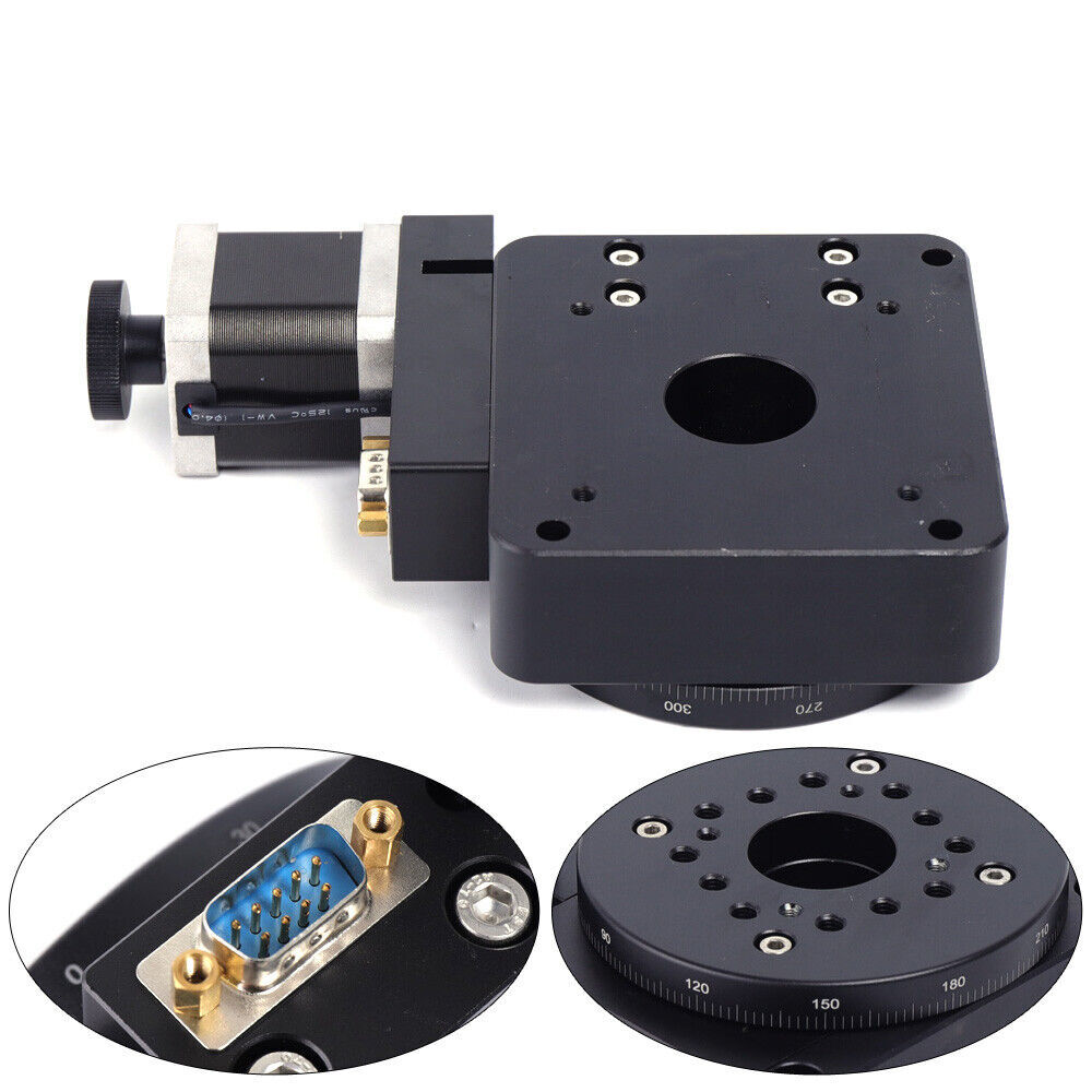 Electric Motorized Rotation Stage Optical Rotation Platform Optical Rotary Table
