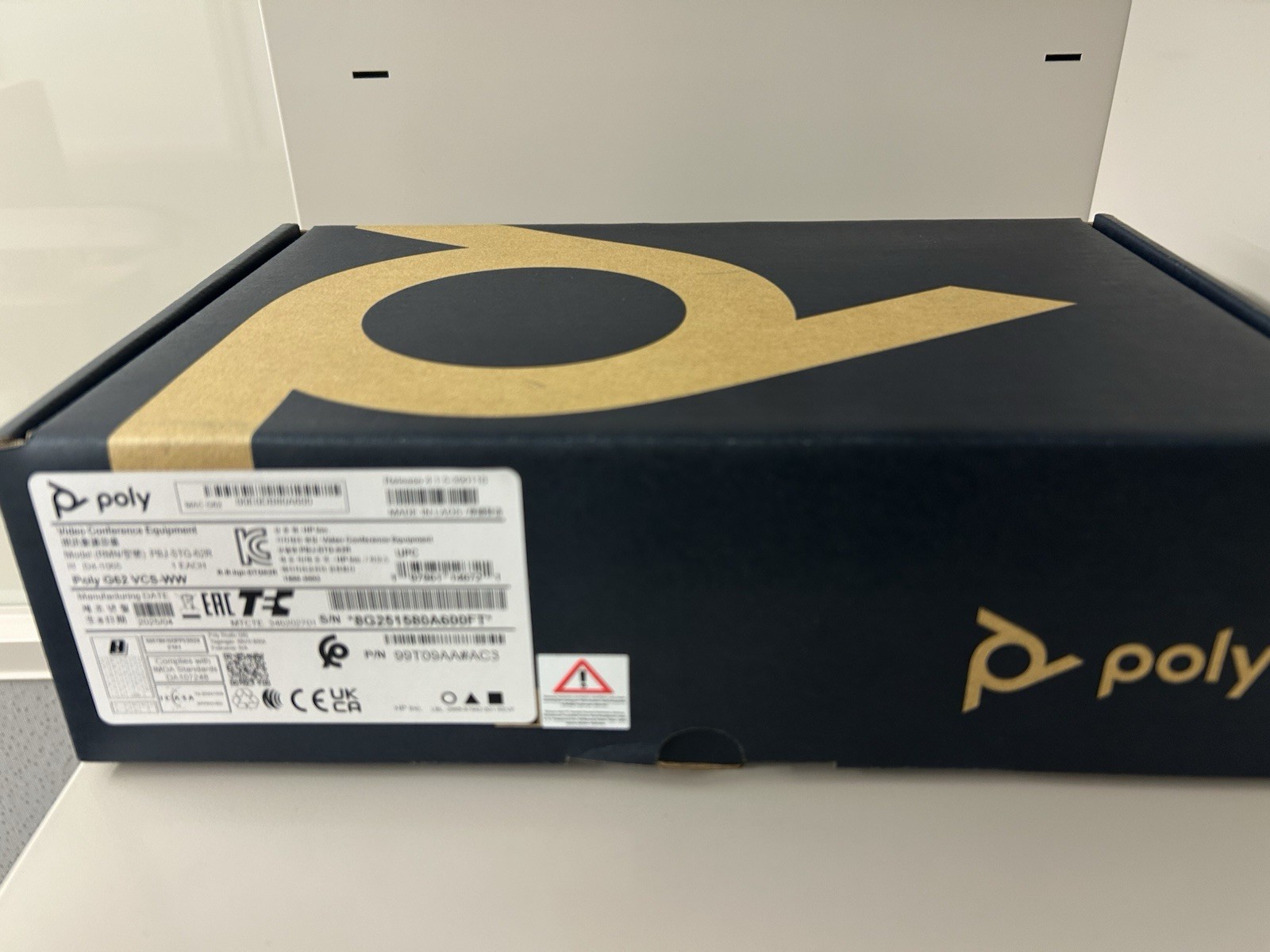 NEW! HP Poly Studio G62 Video Conferencing System  99T09AAI#AC3