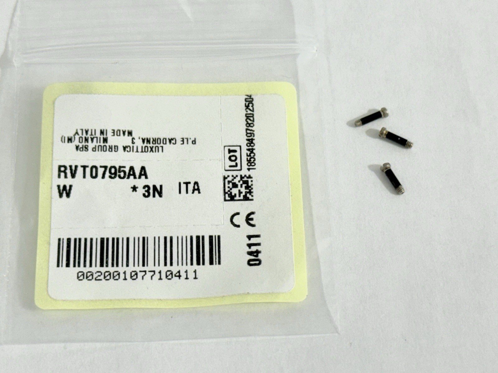 OAKLEY FEEDBACK SUNGLASSES OO4079 TIE BREAKER OO4108 TEMPLE HINGE SCREW SET OF 3