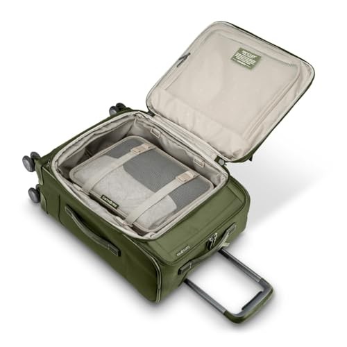 SAMSONITE LINEATE SOFTSIDE EXPANDABLE LUGGAGE WITH SPINNER WHEELS - CEDAR GREEN