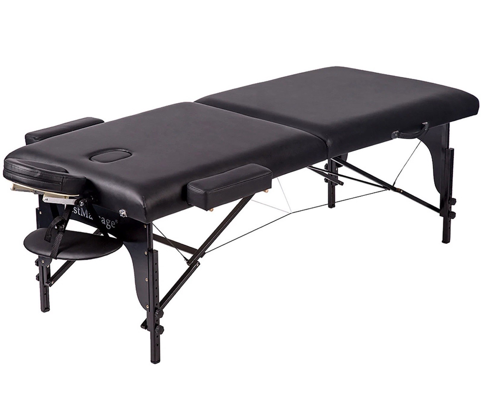 Best Massage Table, Portable Bed, Two Fold, Adjustable Height-New
