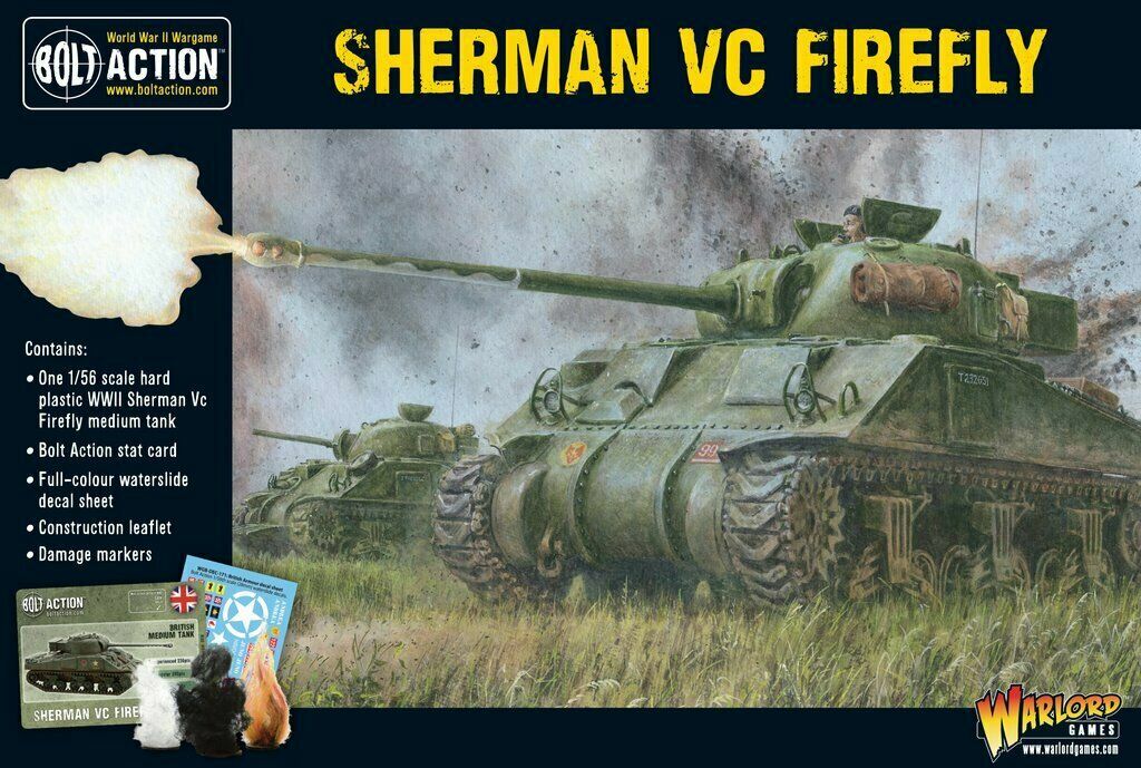 Bolt Action British Sherman Firefly Vc  Warlord Games 28mm WW2 402011005