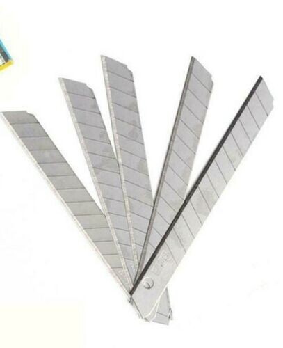 60 Pcs Snap Off 9mm Utility Cutter Blades 60 Degree for OLFA Cutter Japan Steel