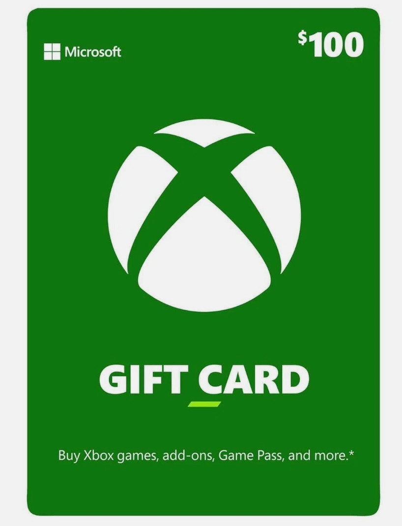 Xbox Live US Gift Card USD $100 Gaming gift card