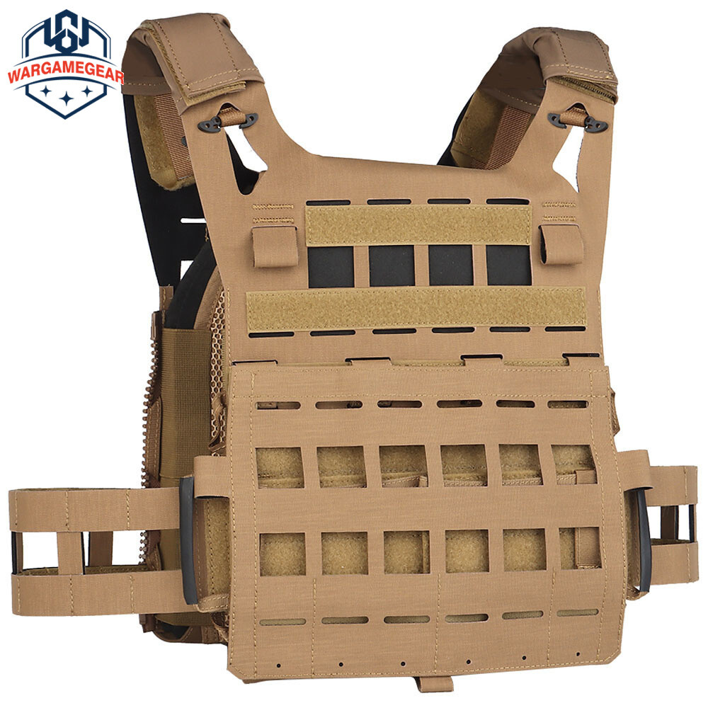 Tactical SPC Lightweight Vest Molle Modular Plate Carrier Airsoft Quick Release