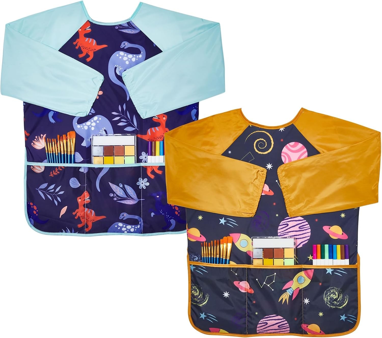 Kids Art Smos, Toddler Smo, Waterproof Artist Painting Aprons