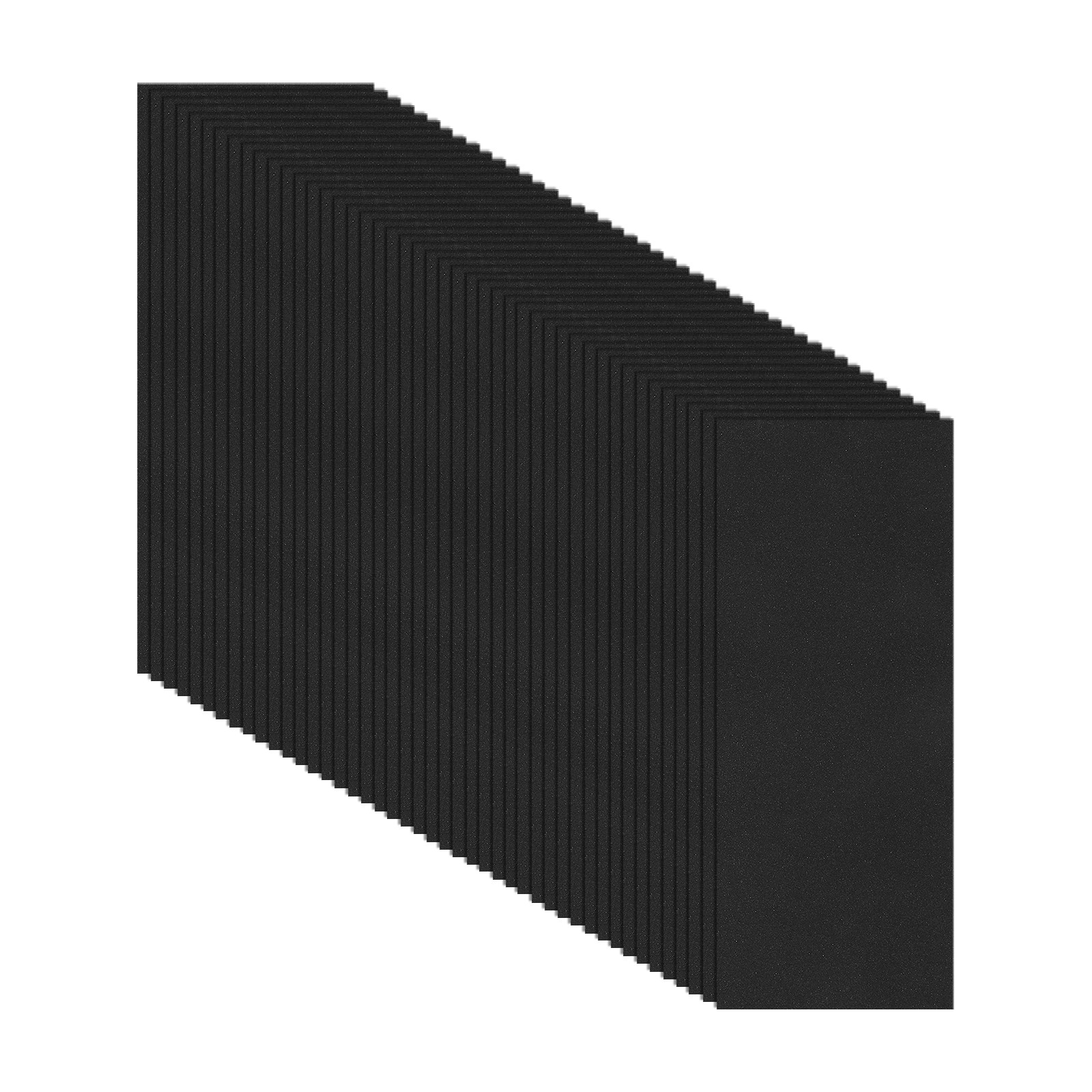 45 Pack 3.6" x 9" Sandpaper, 1200 Grit Sand Paper for Wood Furniture