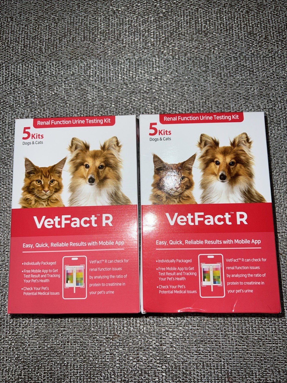 20 Kits Urine Test Strips for Dogs & Cats w/ Free App Veterinary Pet Health NEW