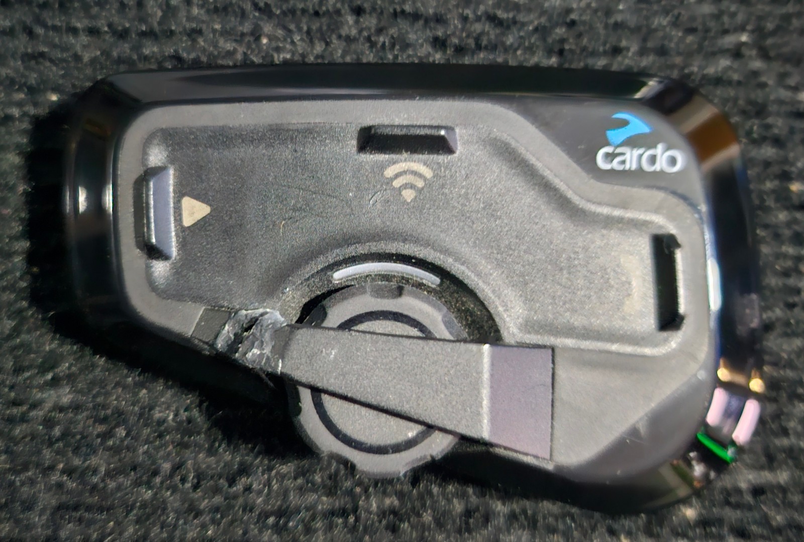 Cardo Freecom 4+ Motorcycle Bluetooth Intercom Unit ONLY (Dial Broken)