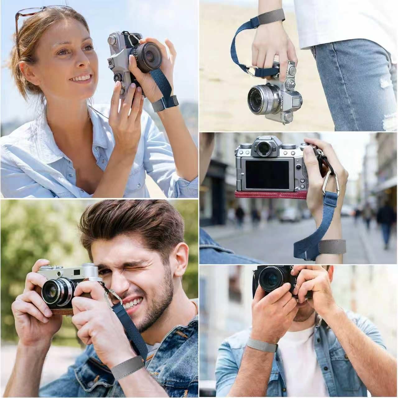 Universal Camera Wrist Strap Adjustable Camera Hand Strap for Photographer