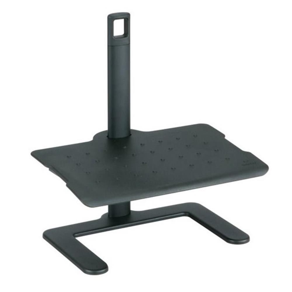 Safco Shift Height Adjustable Foot Rest in Black