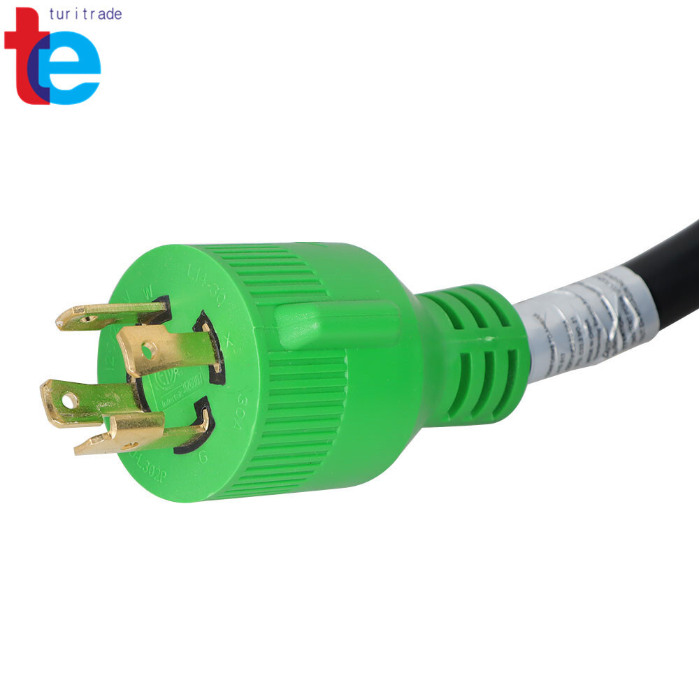 Generator Extension Cord 10 Ft 4 Prong Power Cable 10 4 30 Amp Adapter Plug