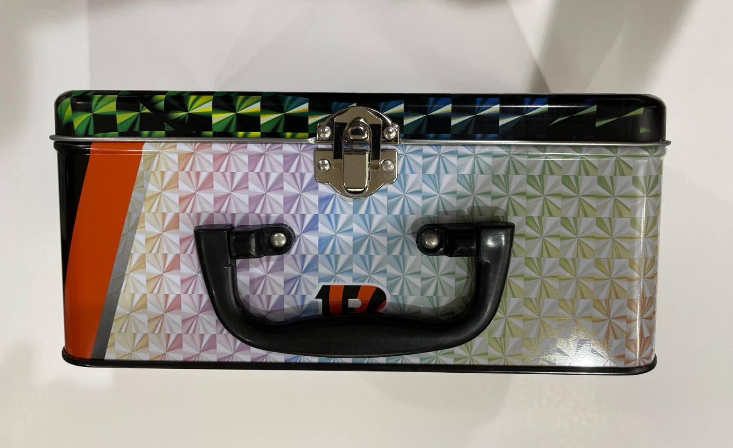 NFL Offically Licensed, Joe Burrow, Metal Lunch Box - MINT Condition