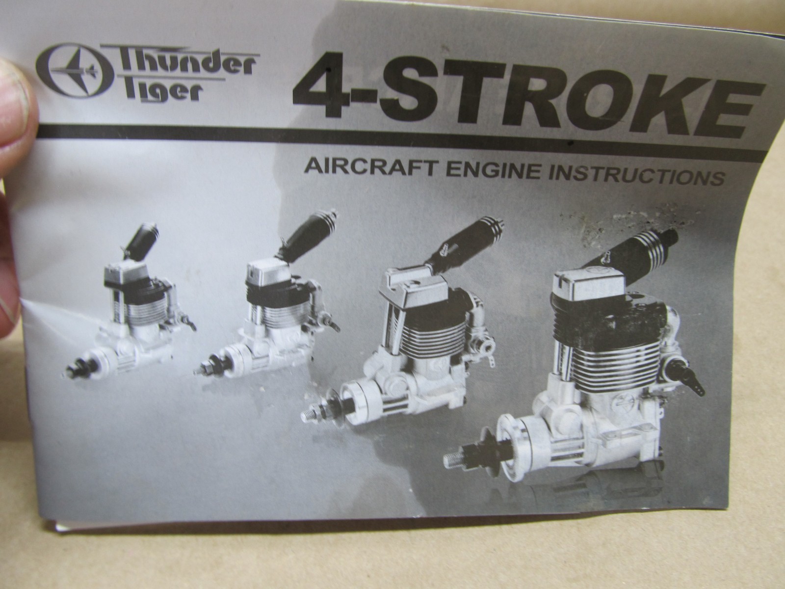 Thunder Tiger F-130S Four Stroke R/C Engine - **SEE DESCRIPTION