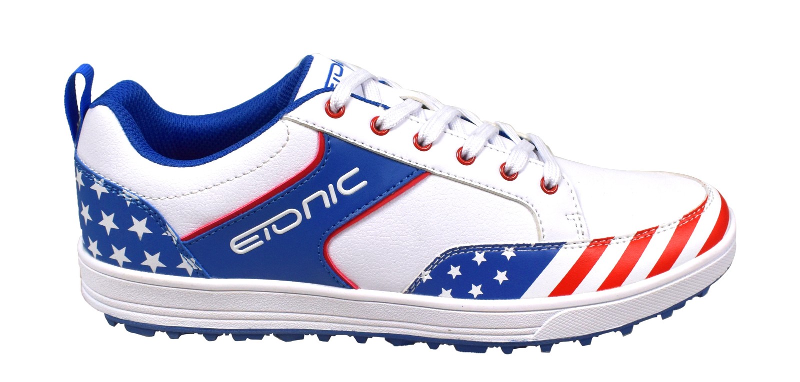 New Etonic Golf G-SOK 3.0 Shoes Limited Edition USA Red/White/Blue 9 Wide