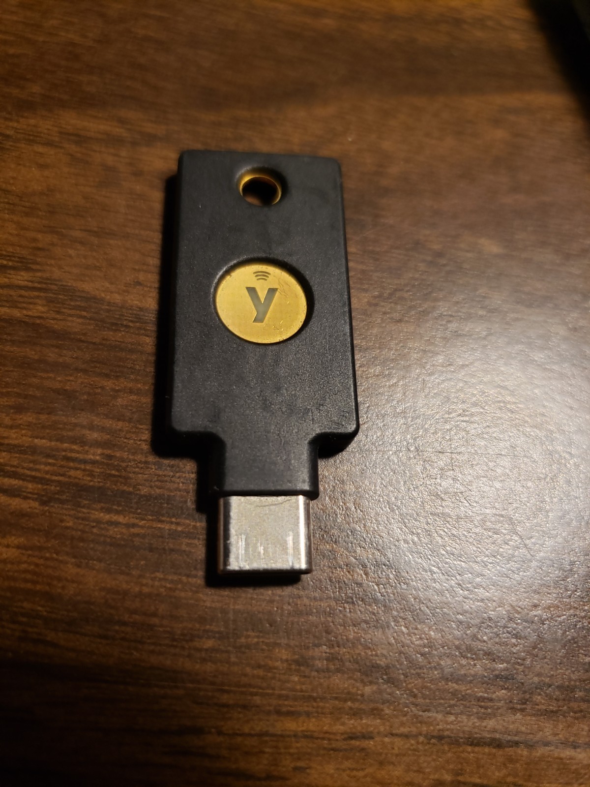 Yubico YubiKey 5C NFC Security Key Used