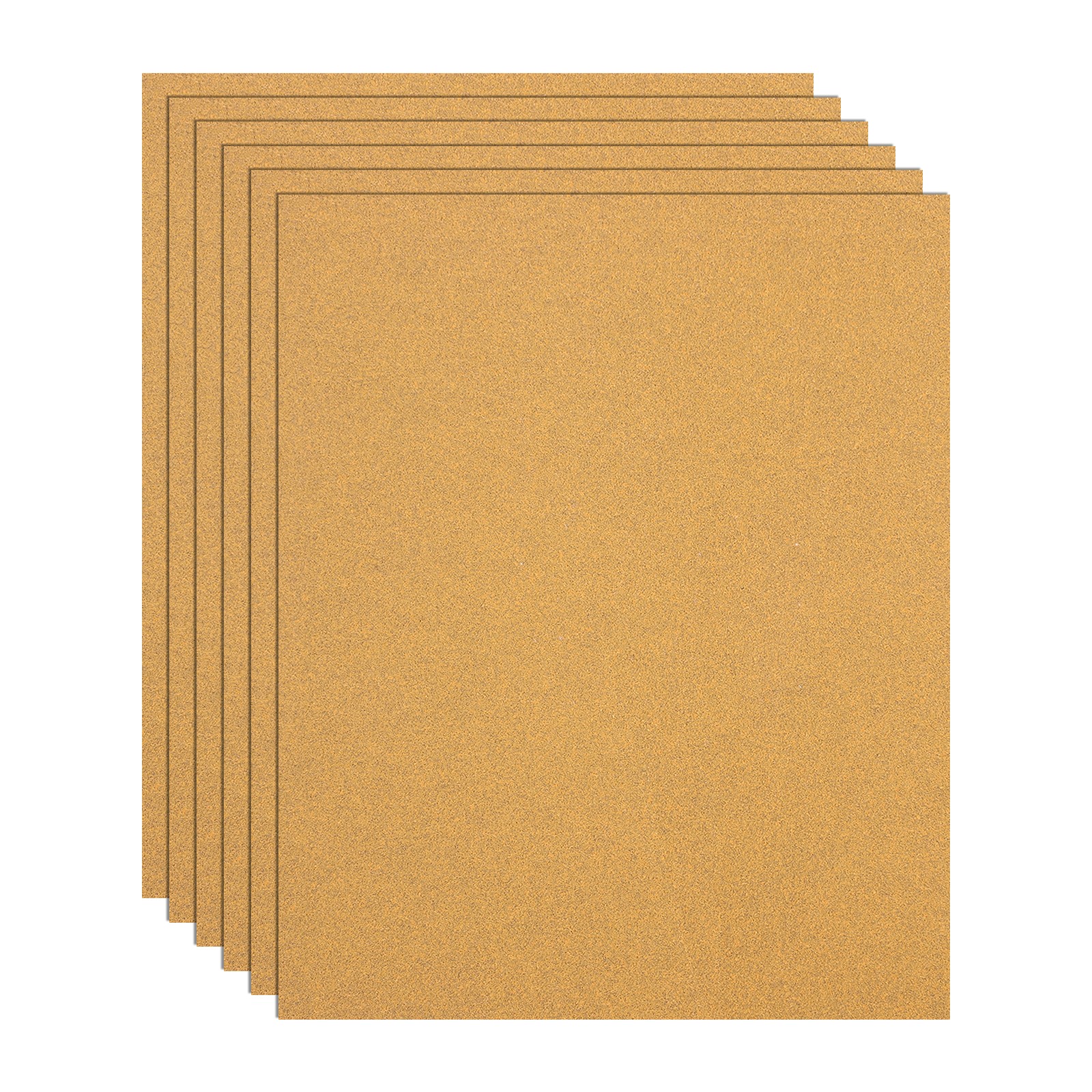 6 Pack 4.5" x 5.5" Sandpaper, 100 Grit Sand Paper for Wood Furniture Floor