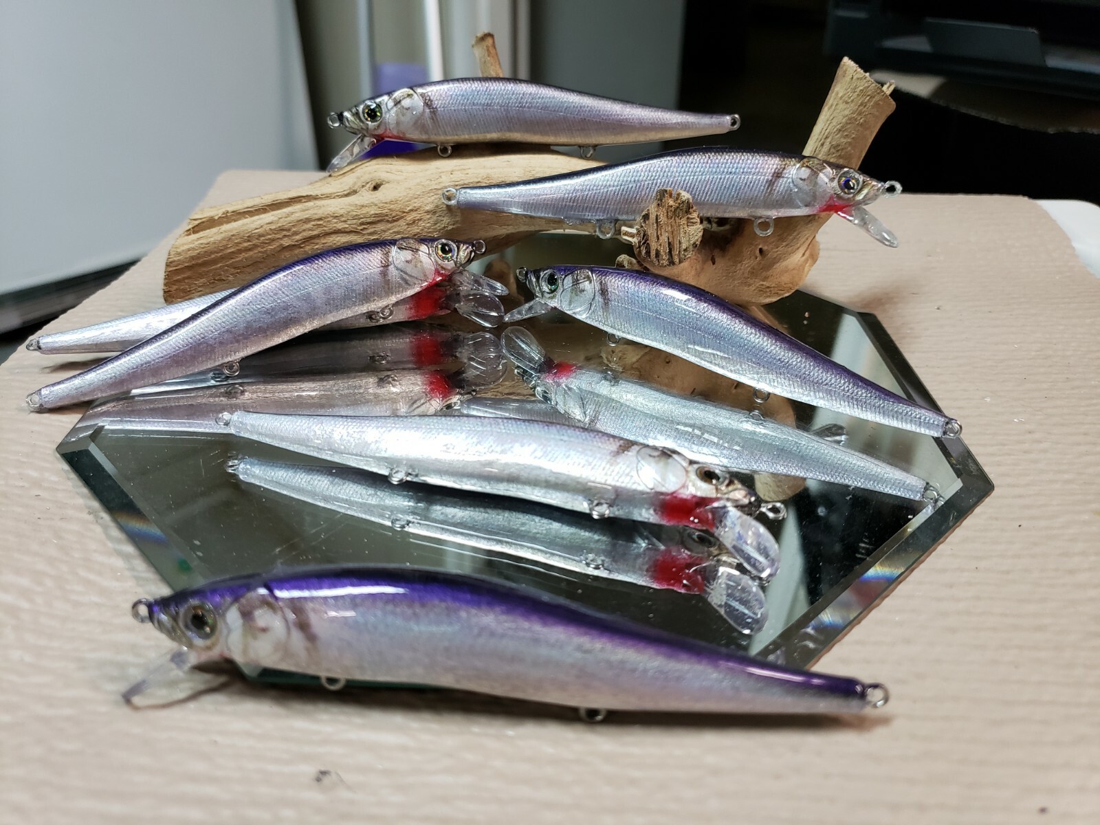 EZ'S CUSTOM WRAPPED 110 JERKBAITS
