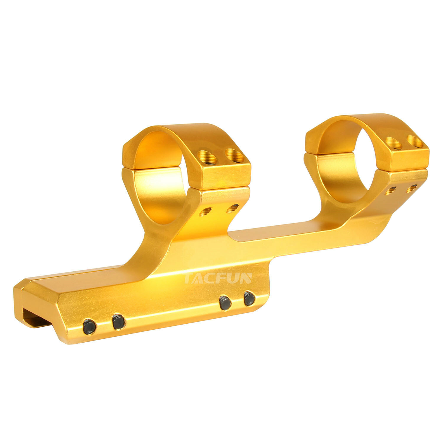 GOLD Slim Offset Cantilever Picatinny Weaver Scope Mounts 1"/30mm W Inserts