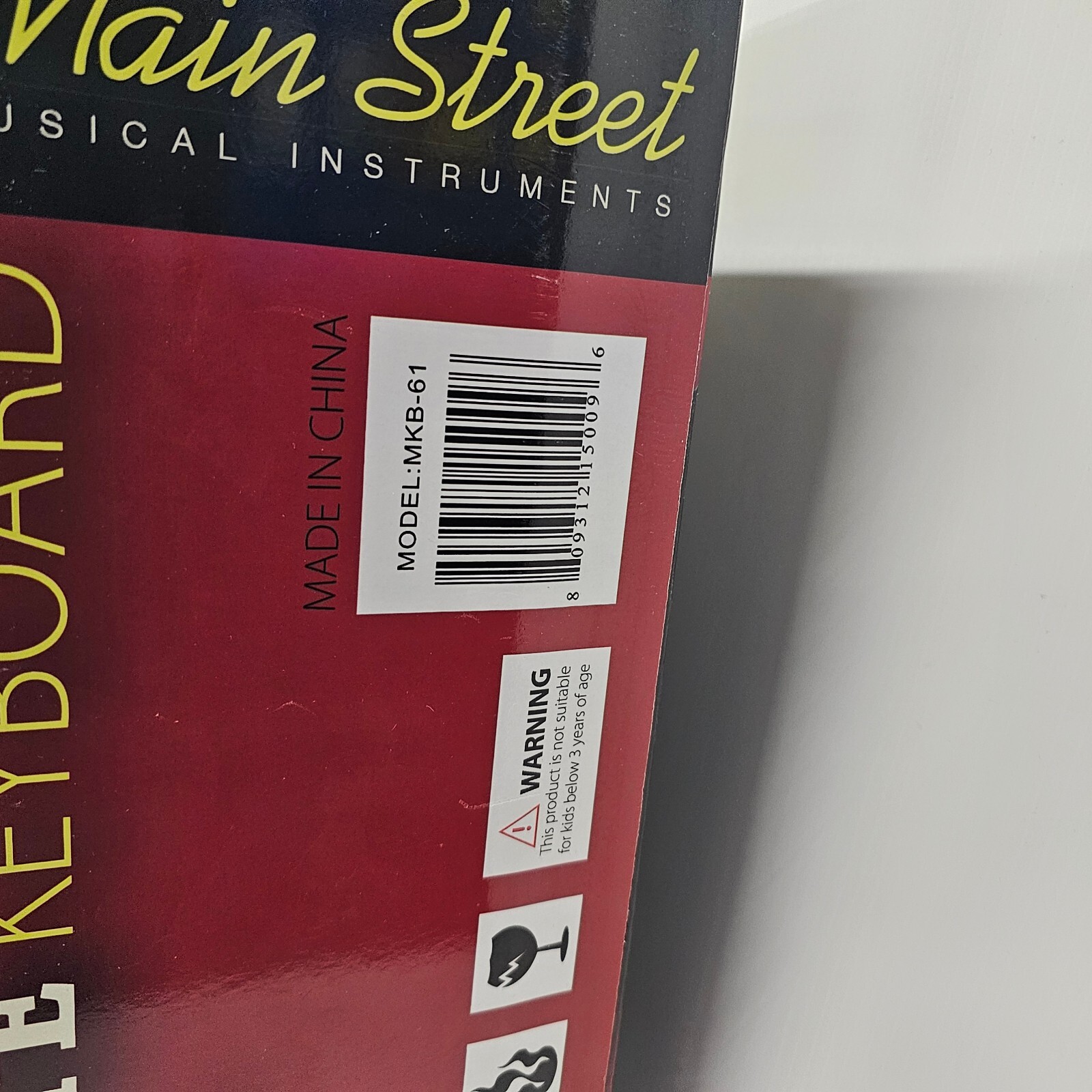 NIB Main Street 61-note Digital Display Keyboard MKB-61