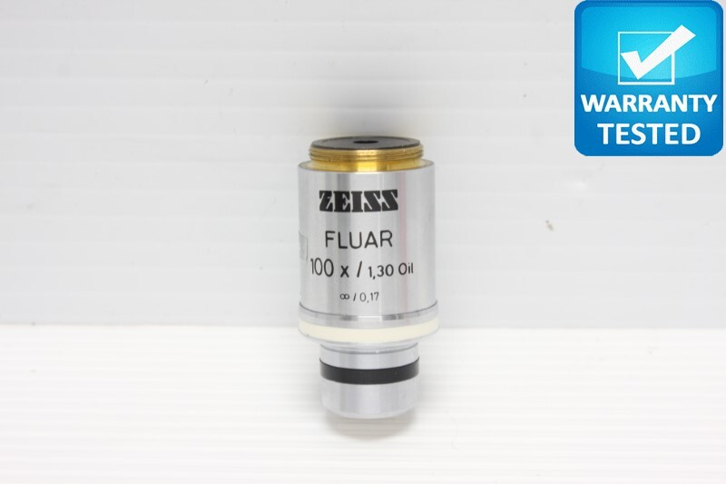 Zeiss FLUAR 100x/1.30 Oil Microscope Objective 44 02 85 Unit 3