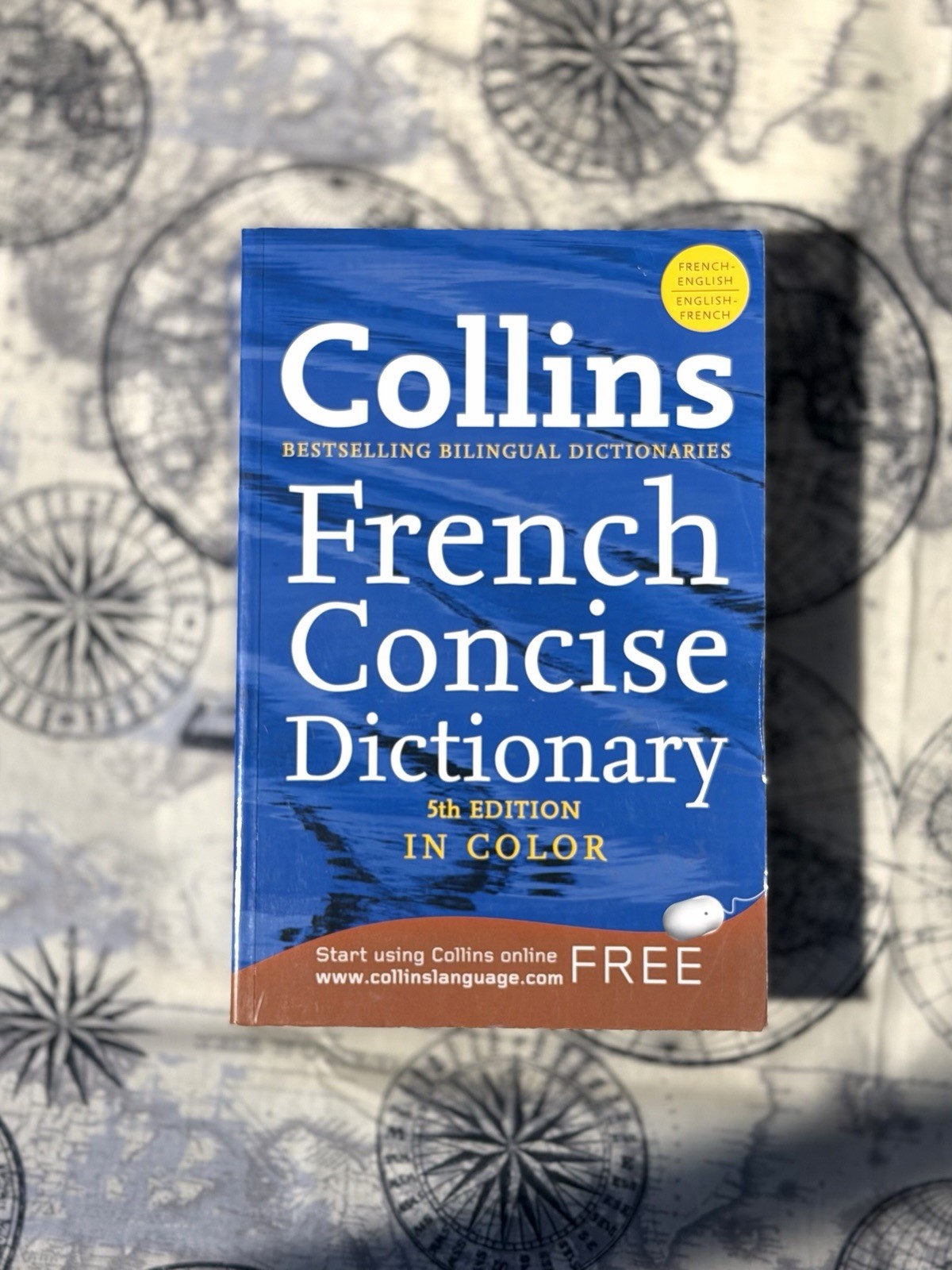 Cassell's German-English Dictionary Collins French Concise 5th Ed In Color Book