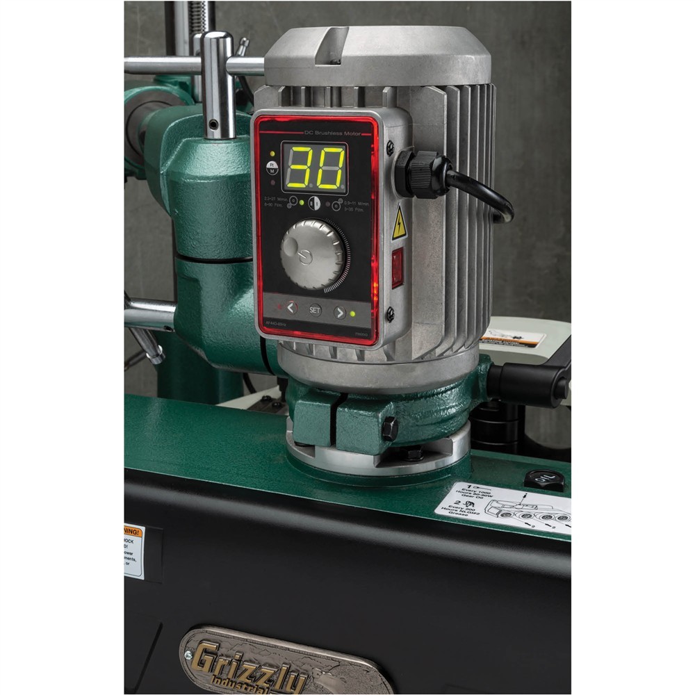 T33925 1 HP Variable-Speed 4-Roller Power Feeder, Single-Phase