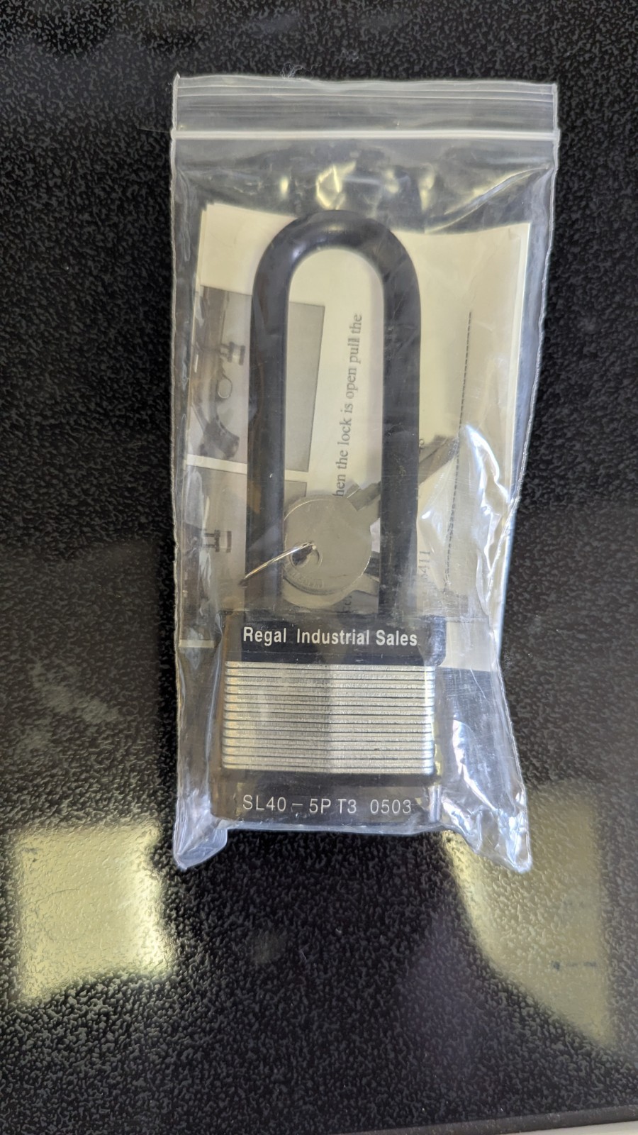 New REGAL SHOT LOCK Rifle Shotgun Padlock 40MM SL40-238