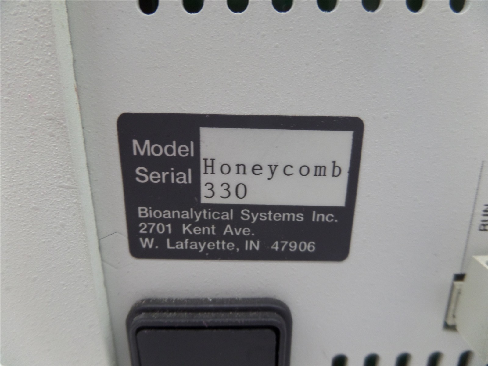 BAS Honeycomb Fraction Collector