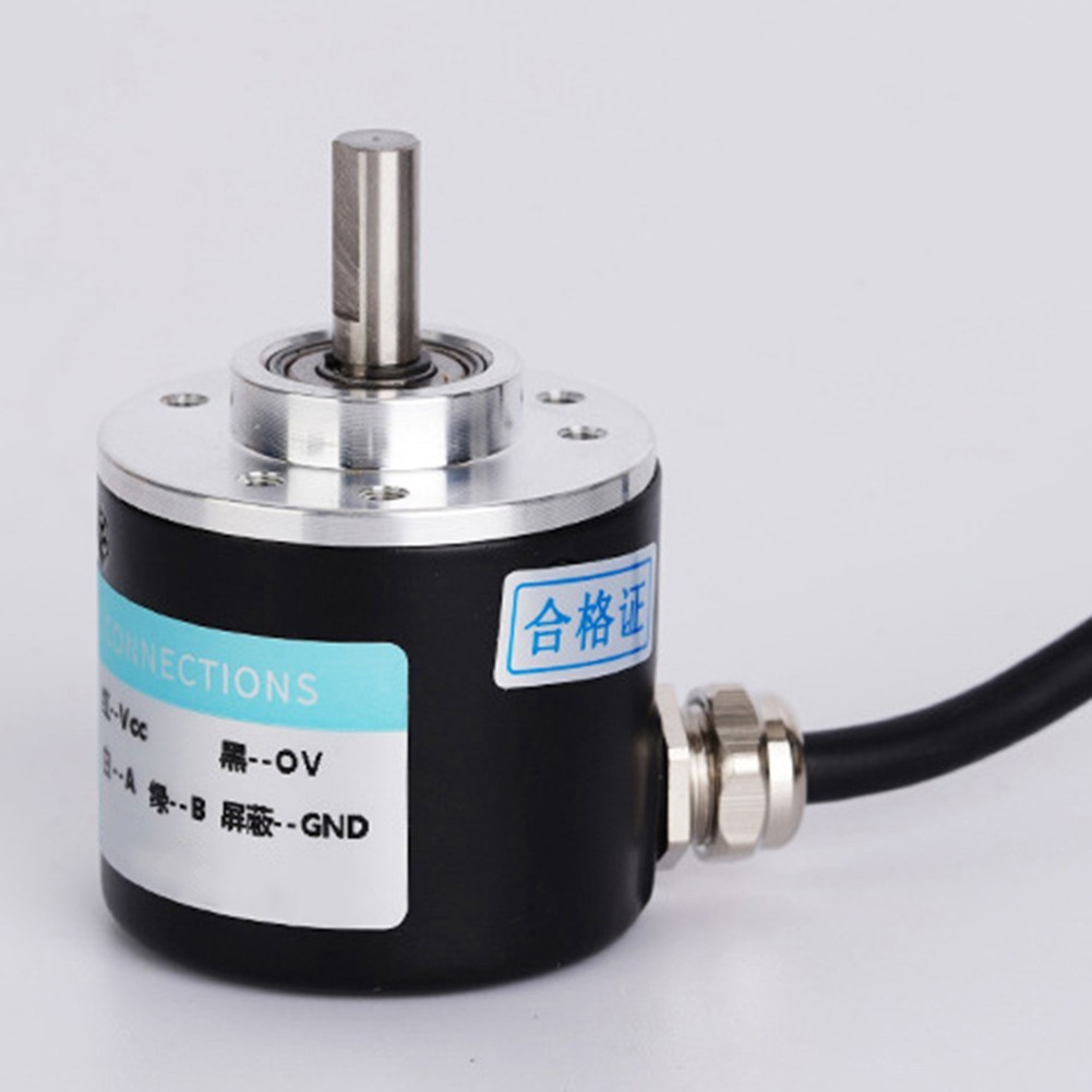 Dual Phase Rotary Encoder 600PR DC 5V 24V for CNC Robotics and Automation
