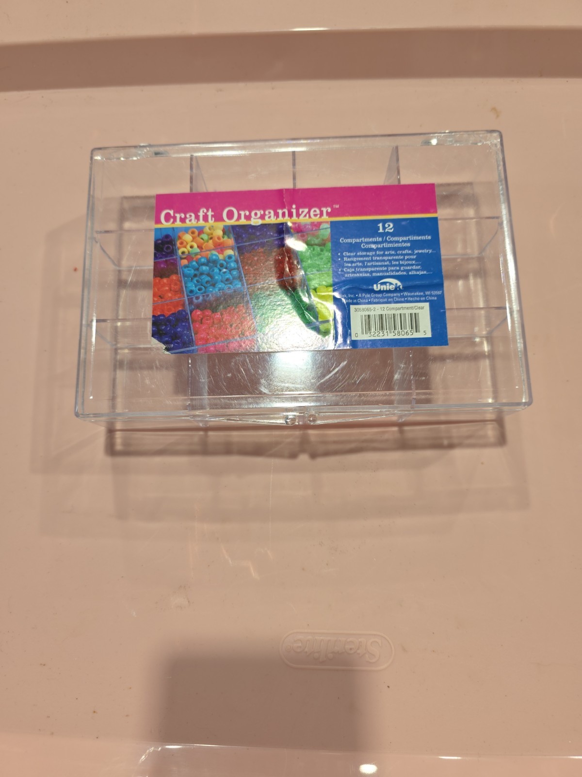 CRAFT ORGANIZER PLASTIC  7 x 5"