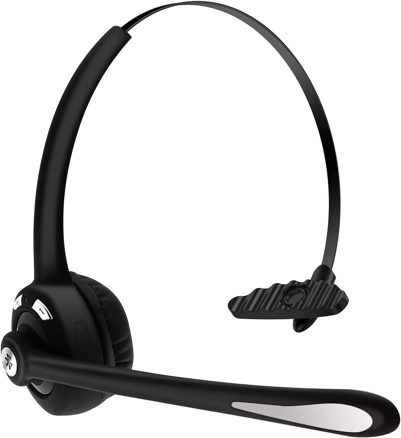 Trucker Headset Bluetooth 5.1 Wireless With Noise Cancelling Mic For Phones PC