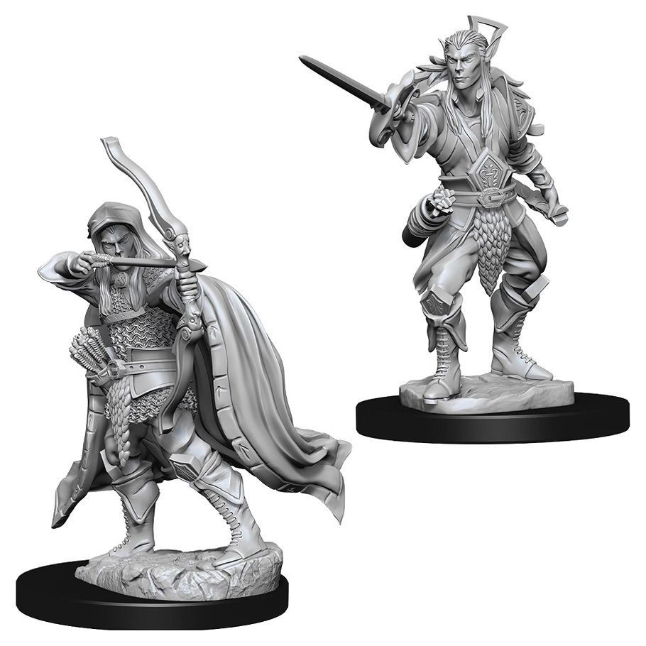 Dungeons & Dragons: Nolzur's Marvelous Minis: Male Elf Rogue W7 (Unpainted)