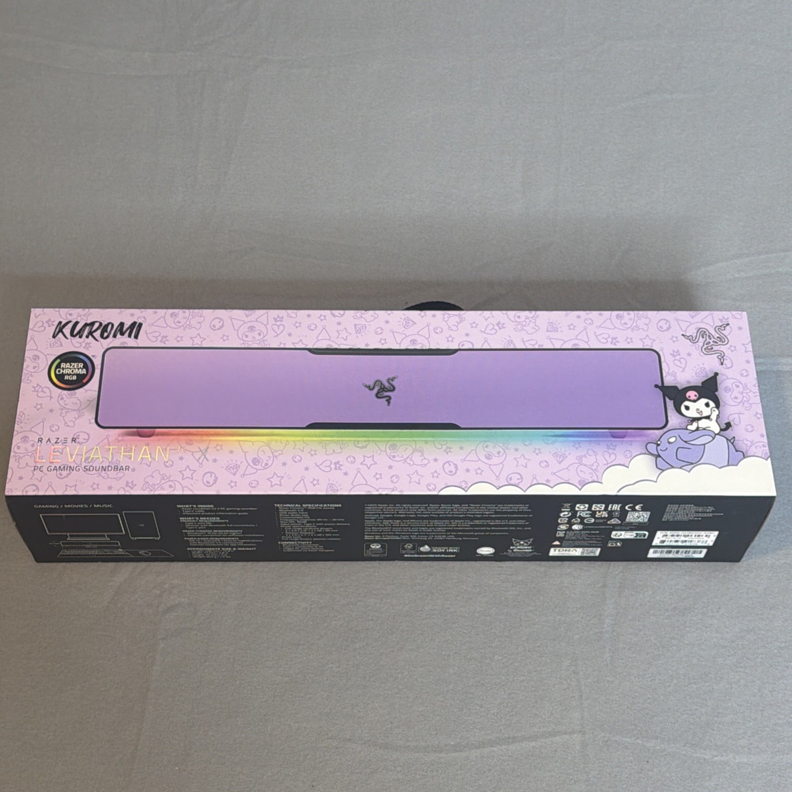 Razer Leviathan V2 X - Kuromi Edition Speaker BRAND NEW SEALED