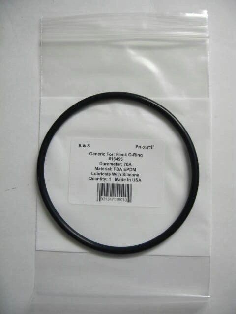 Fleck Top Tank / Bottom Valve O-Ring #16455 / R&S 347F / FDA EPDM Material