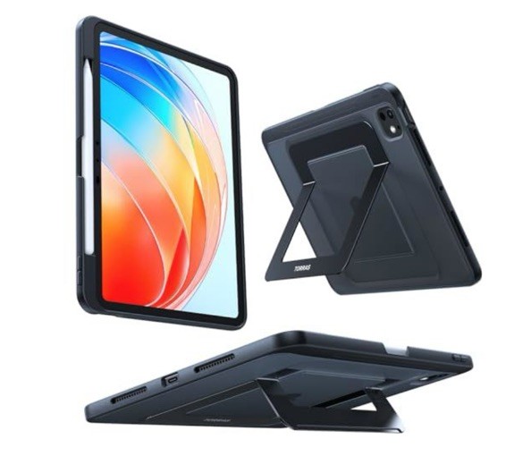 TORRAS for iPad Pro 11” Case 2025 M5 & 2024 M4 Protective Stable Stand Sealed