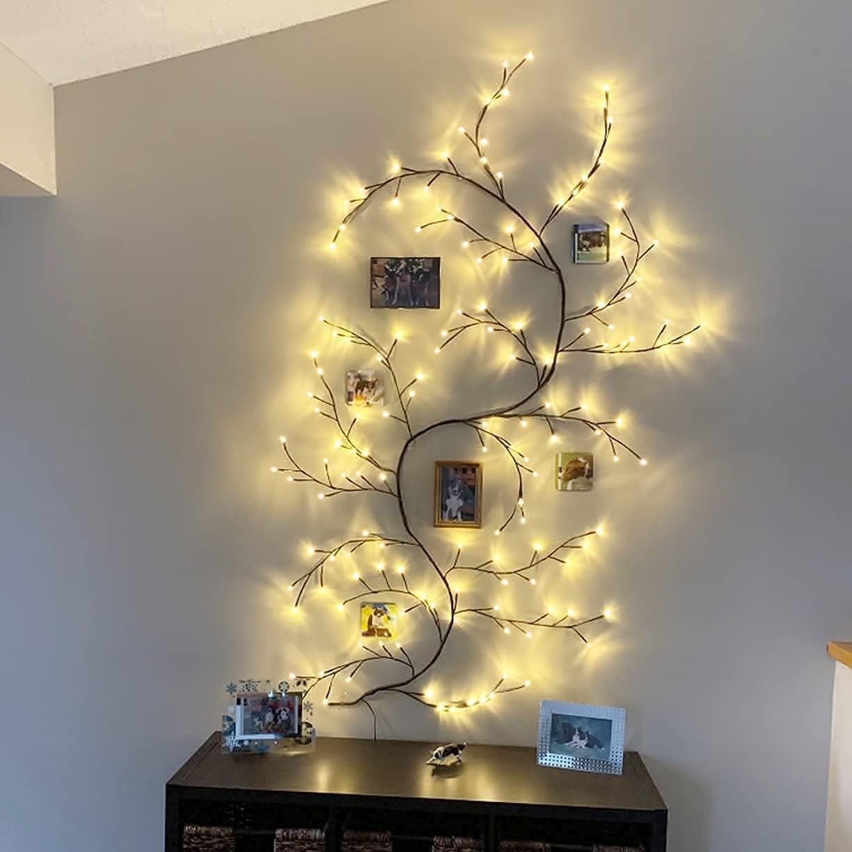 Enchanted Willow Vine Lights for Wall Led Tree Branch Light Indoor Home Decor US