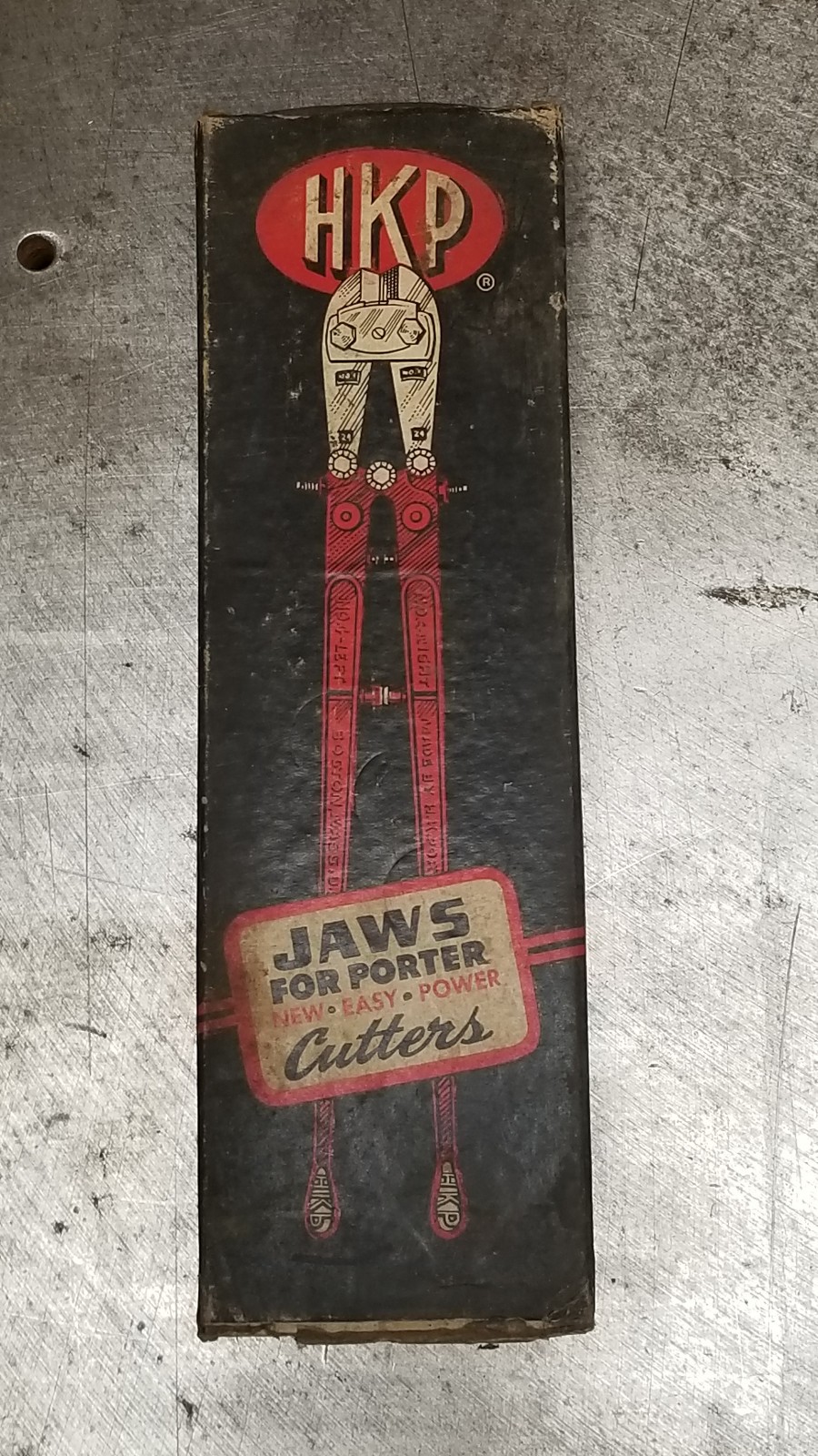 HKP  Porter  No. 4  Replacement Bolt Cutter Jaws 412C 5/8" Cap