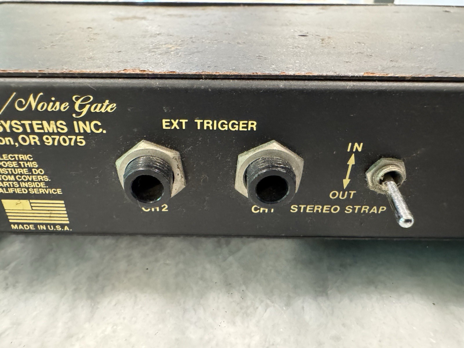 Biamp Stereo Limiter, Noise Gate, Vintage Rack